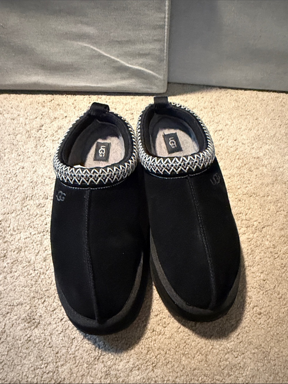 UGG Black Tazz Platforms